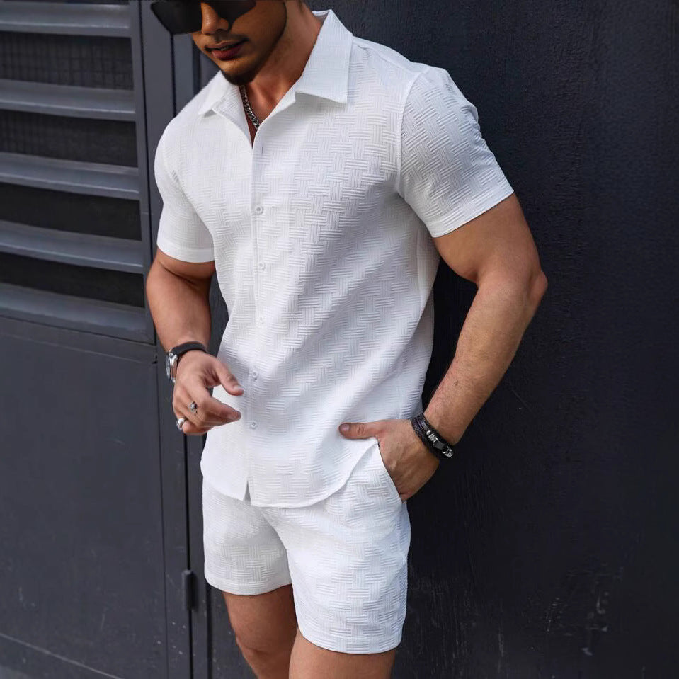 Levi - Zomers Set Casual Shirt met korte mouw en shorts