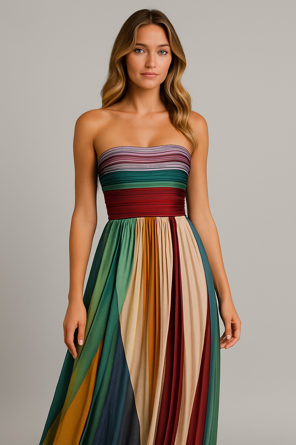 Flora - Robe longue élégante