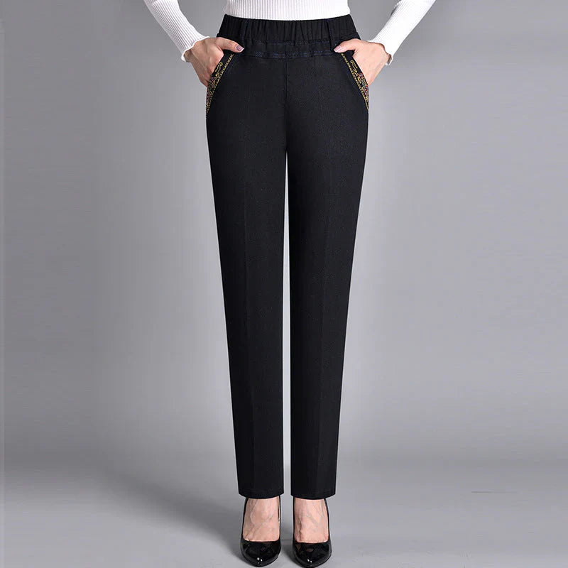 Hinte - Jeans met Elastische Taille