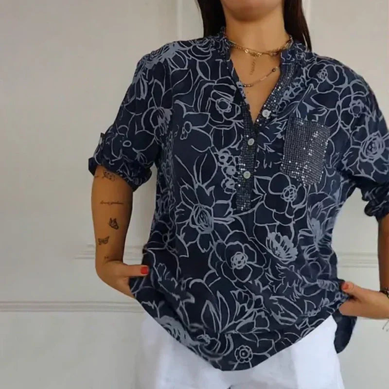 Leonie - Bloemenprint Blouse