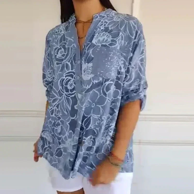 Leonie - Bloemenprint Blouse