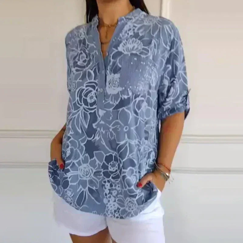 Leonie - Bloemenprint Blouse