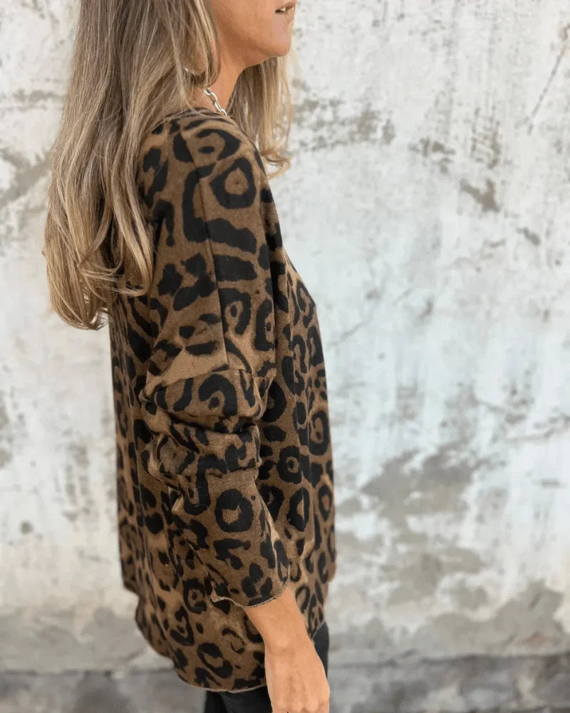 Maelin - Luipaardprint Topje