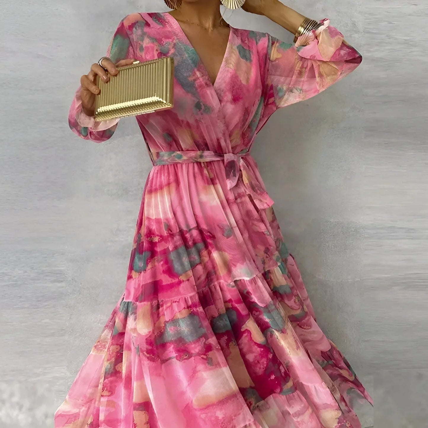 Paula - Elegante Maxi-Jurk