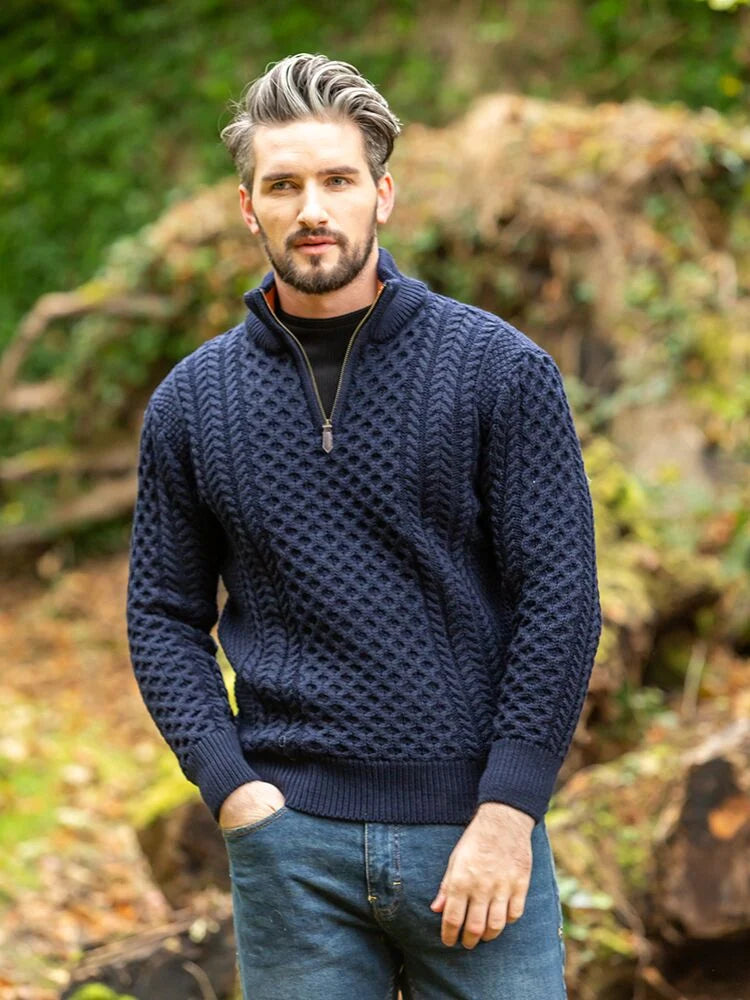 Arjan - Winter Trui met Rits