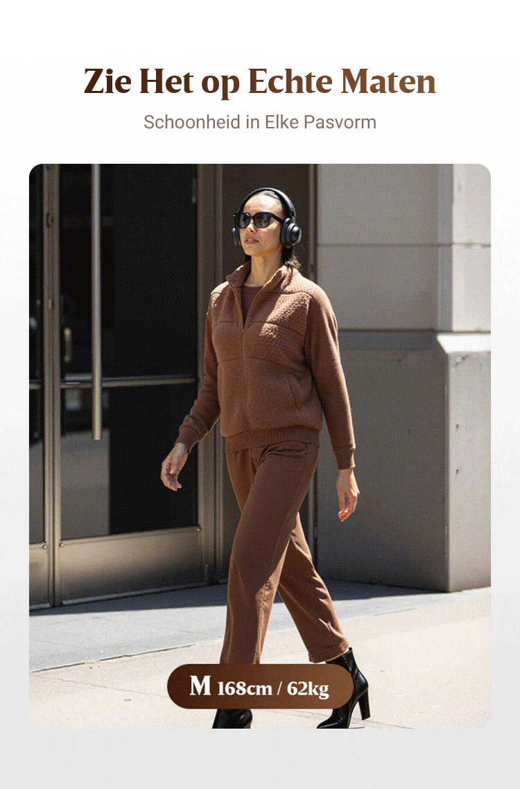 Axelle - Driedelige Stijlvol Comfy Set