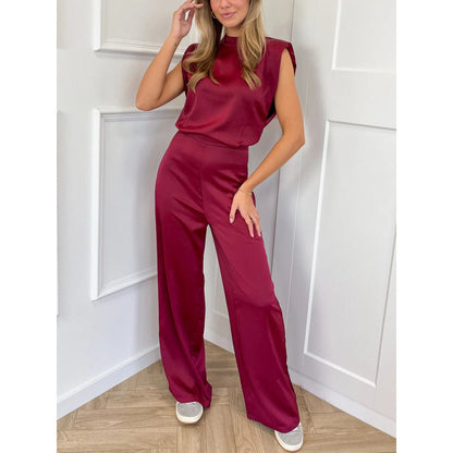 Justina - Jumpsuit Met Open Rug