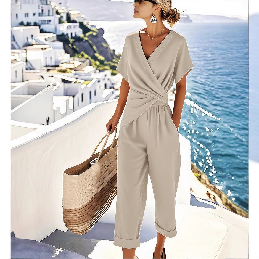 Youke - Zomers Pak Met V Hals