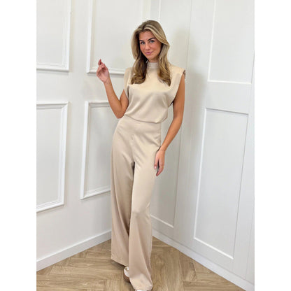 Justina - Jumpsuit Met Open Rug