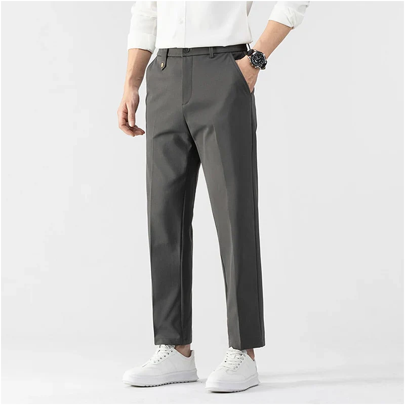 Benno - Legere Herren Stretch-Chinohose mit klassischer Passform