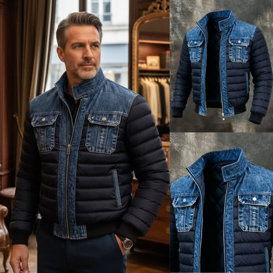 Diego - hybride denim jas