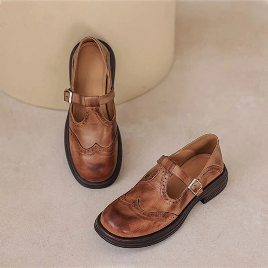 Gerda - Elegante Vega-Leder Sandalen