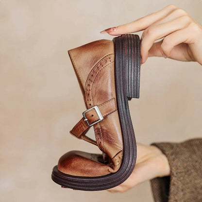 Gerda - Elegante Vega-Leder Sandalen