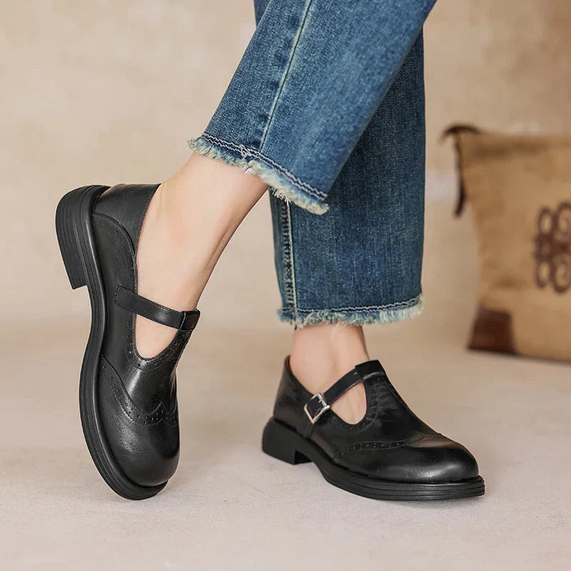 Gerda - Elegante Vega-Leder Sandalen