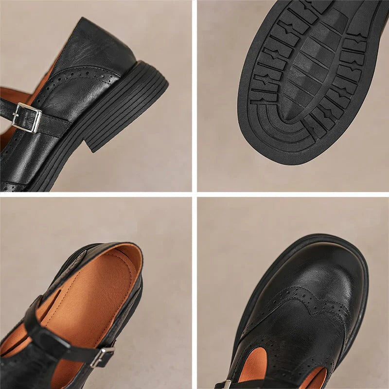 Gerda - Elegante Vega-Leder Sandalen