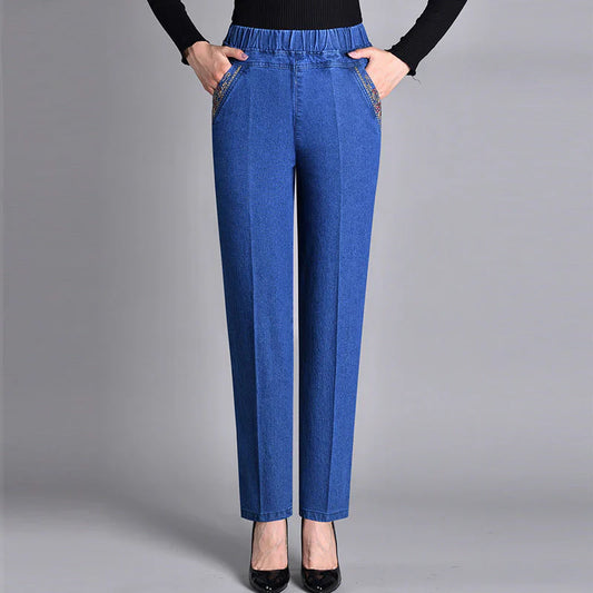 Hinte - Jeans met Elastische Taille