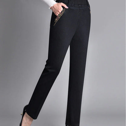Hinte - Jeans met Elastische Taille