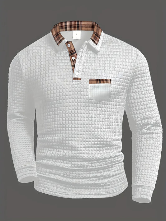 Joop - Polo Shirt met Lange Mouwen