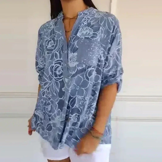 Leonie - Bloemenprint Blouse