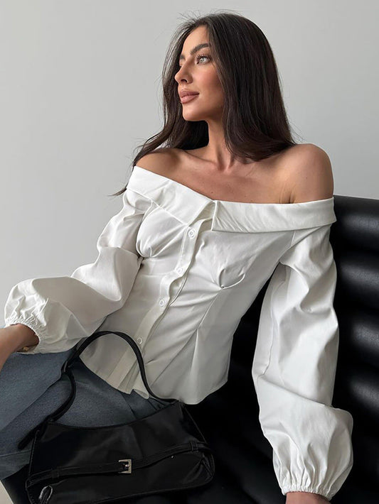 Lieve - Open Schouder Blouse