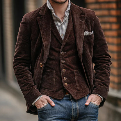 Lorenzo - Nette Blazer en Gilet