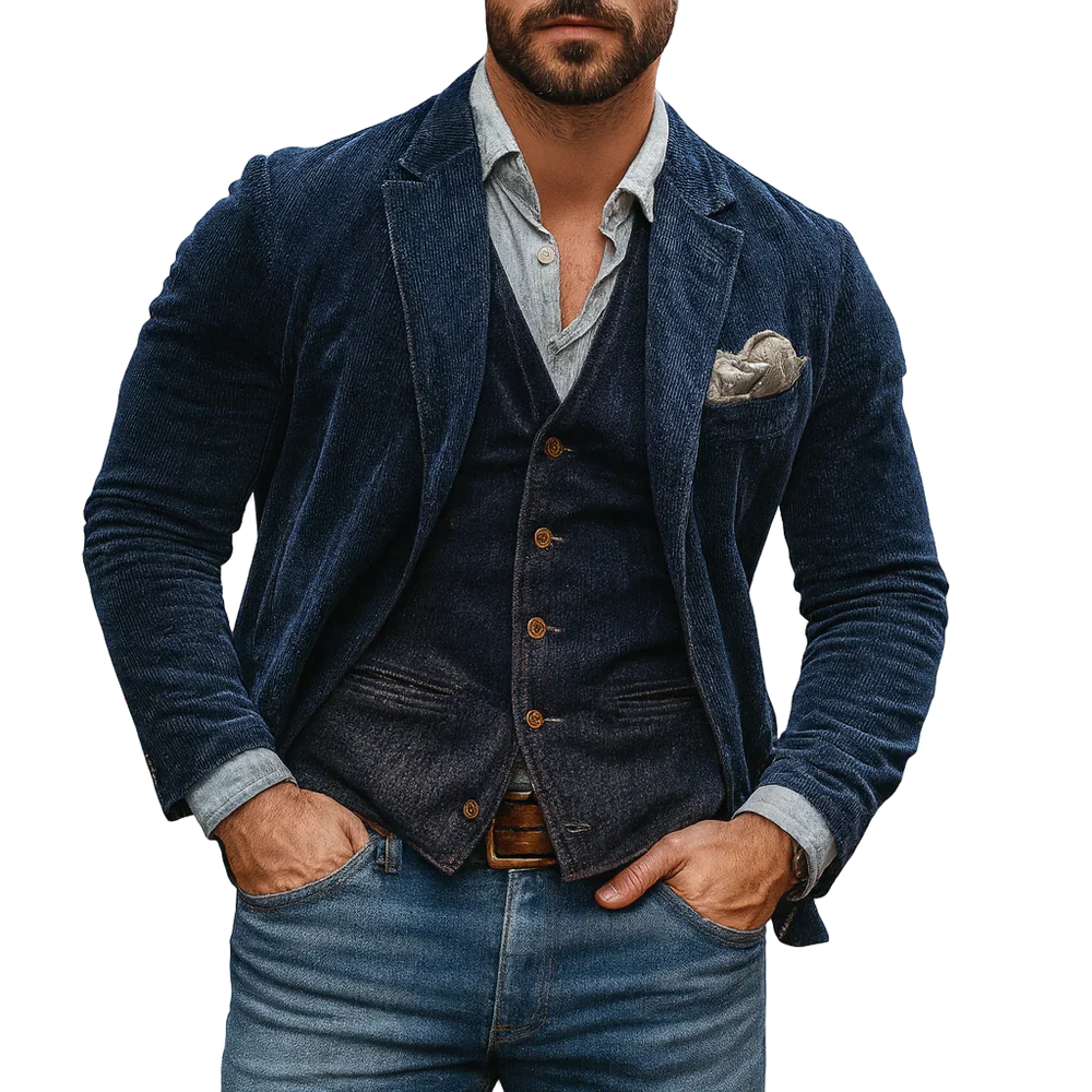 Lorenzo - Nette Blazer en Gilet