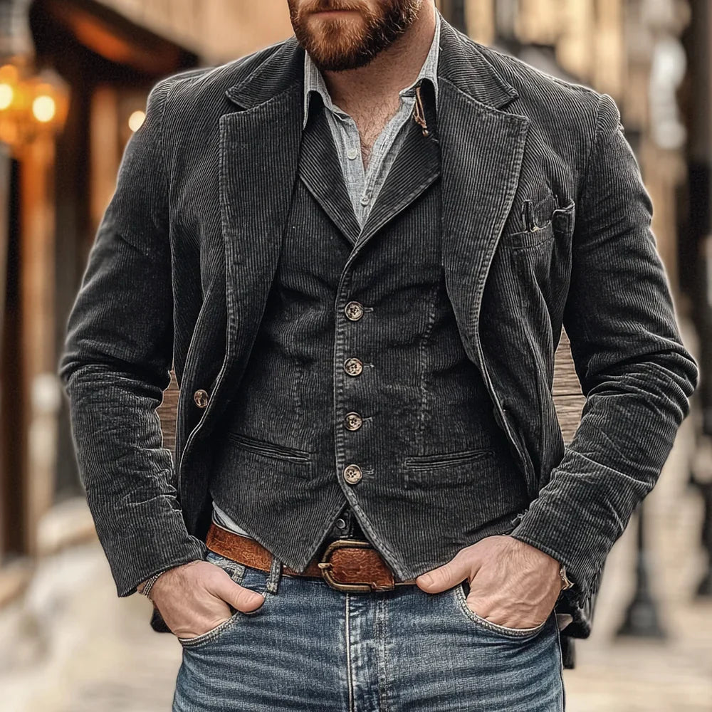 Lorenzo - Nette Blazer en Gilet