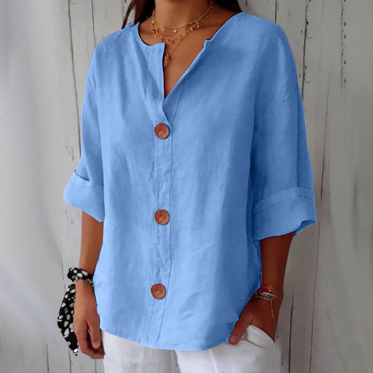 Lotte - Linnen Zomer Blouse