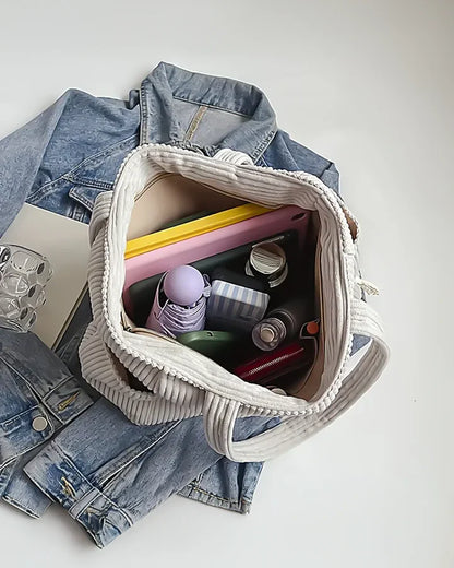 Marijn - Geribbelde Stijlvolle Tas