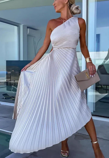 Momo - One-Shoulder Cocktailjurk