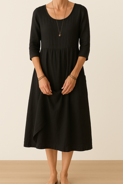 Mona - Vintage Maxi-Jurk