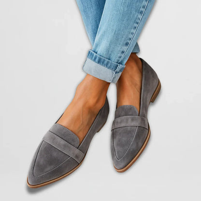 Nora - Suède Loafers
