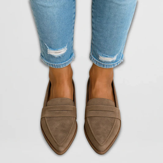 Nora - Suède Loafers