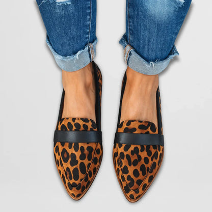 Nora - Suède Loafers