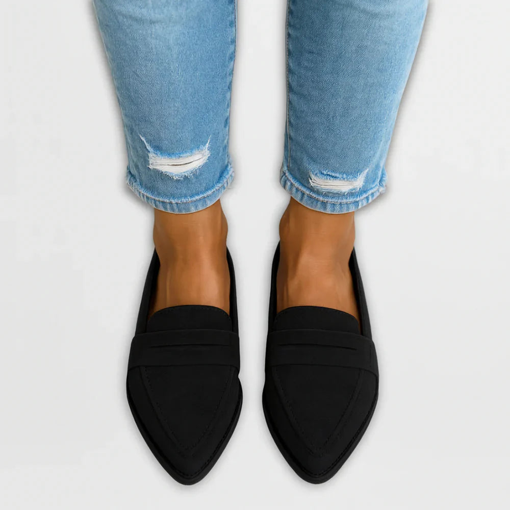 Nora - Suède Loafers