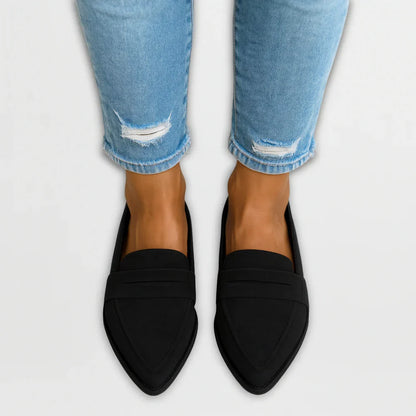 Nora - Suède Loafers