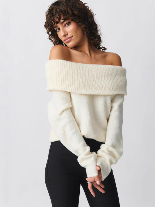 Snoopy - Elegante Open Schouder Top