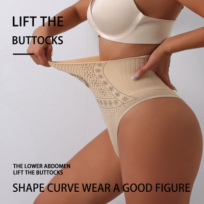 Slimmy - Hoge Taille corrigerende string voor dames – platte buik & slanke taille