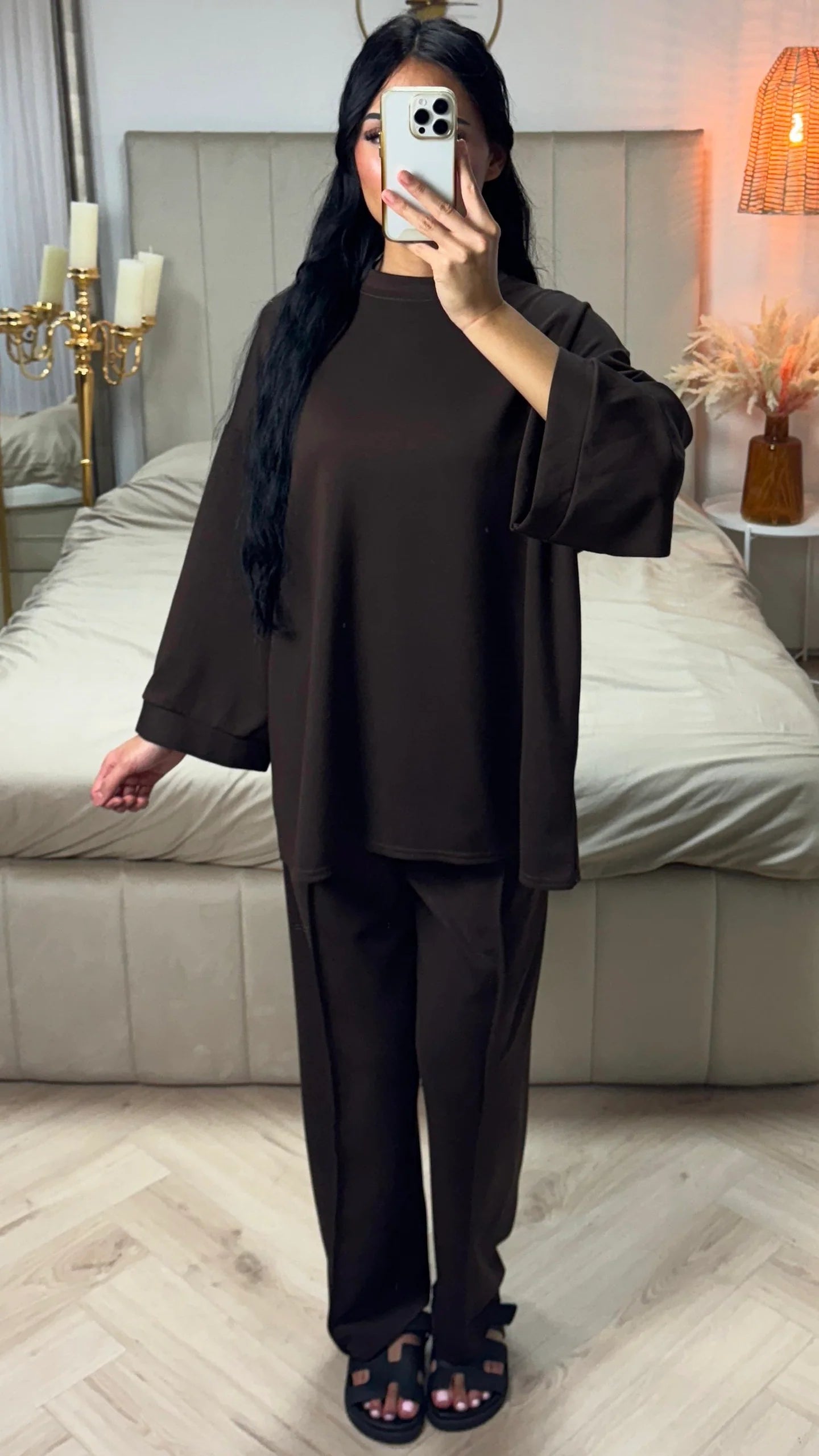 Boushra - Ensemble deux pièces oversize à manches larges ✨
