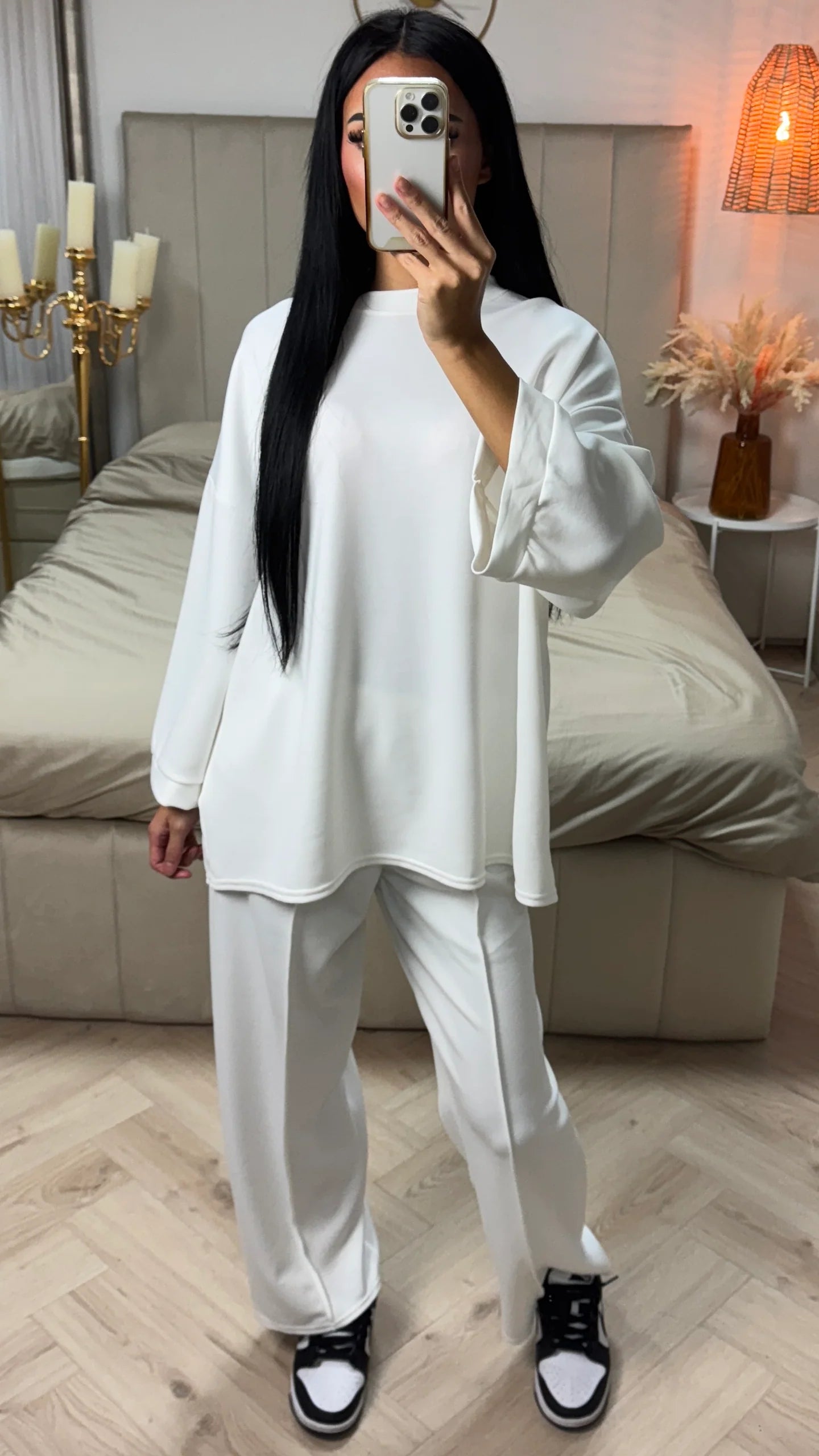 Boushra - Ensemble deux pièces oversize à manches larges ✨