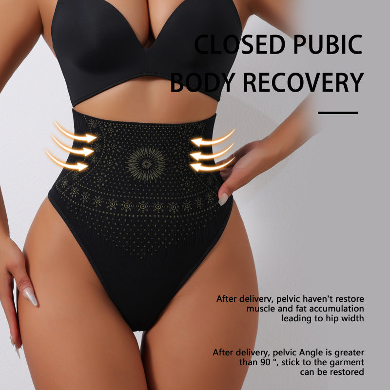 Slimmy - Hoge Taille corrigerende string voor dames – platte buik & slanke taille