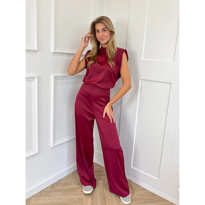 Justina - Jumpsuit Met Open Rug