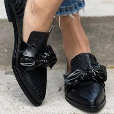 Félin - Mocassin avec détail nœud