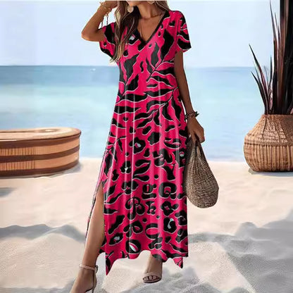 Medina - Zomerse Maxi Rok Met Hoge Taille