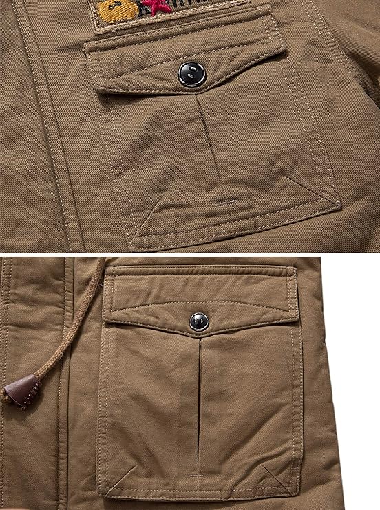 Ludo - Veste polaire style militaire / maintenant avec une réduction supplémentaire ! 